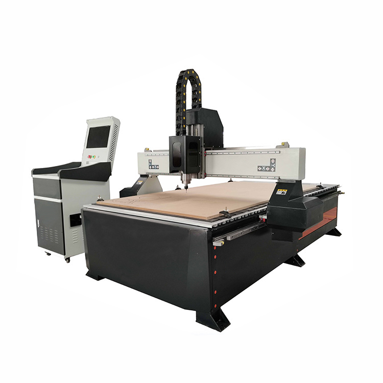 CNC plane milling machine, specializing in MDF and metal material pattern engraving and milling operations